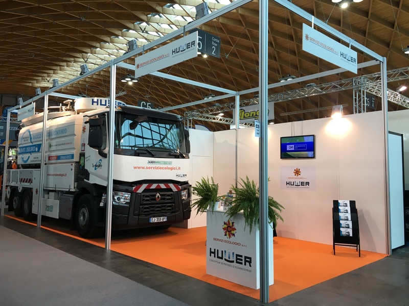 HUWER PARTICIPE AU SALON ECOMONDO
